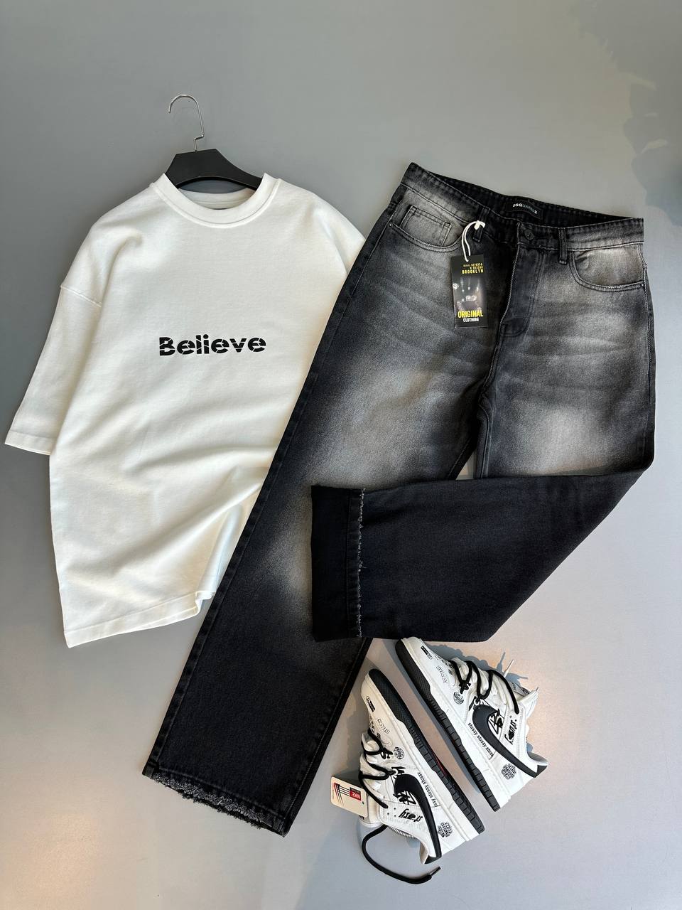تیشرت باکسی Believe